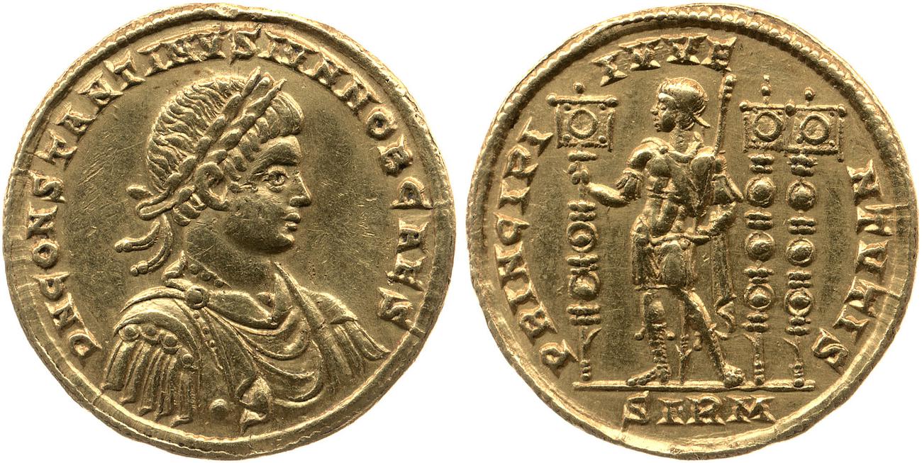 аверс RIC VII Sirmium 2
