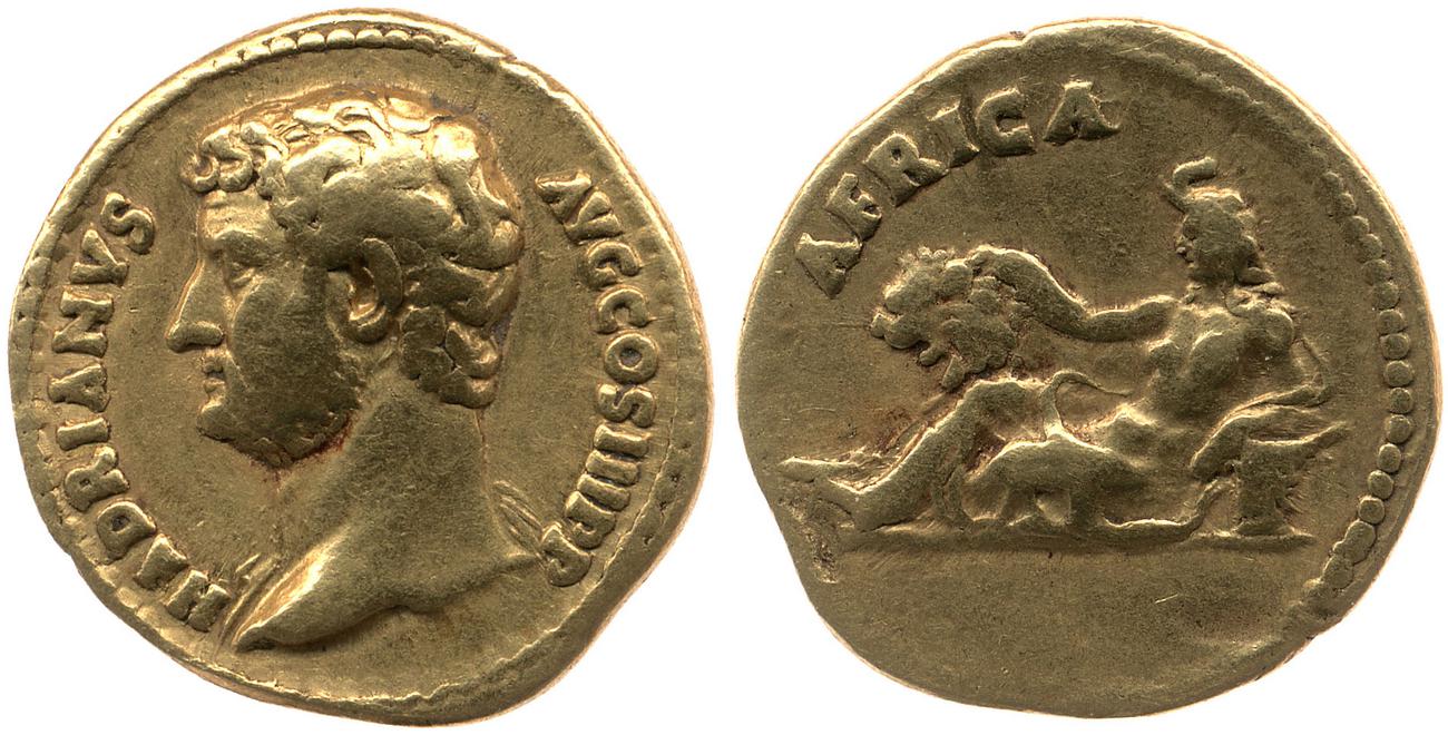 аверс RIC II, Part 3 (second edition) Hadrian 1488