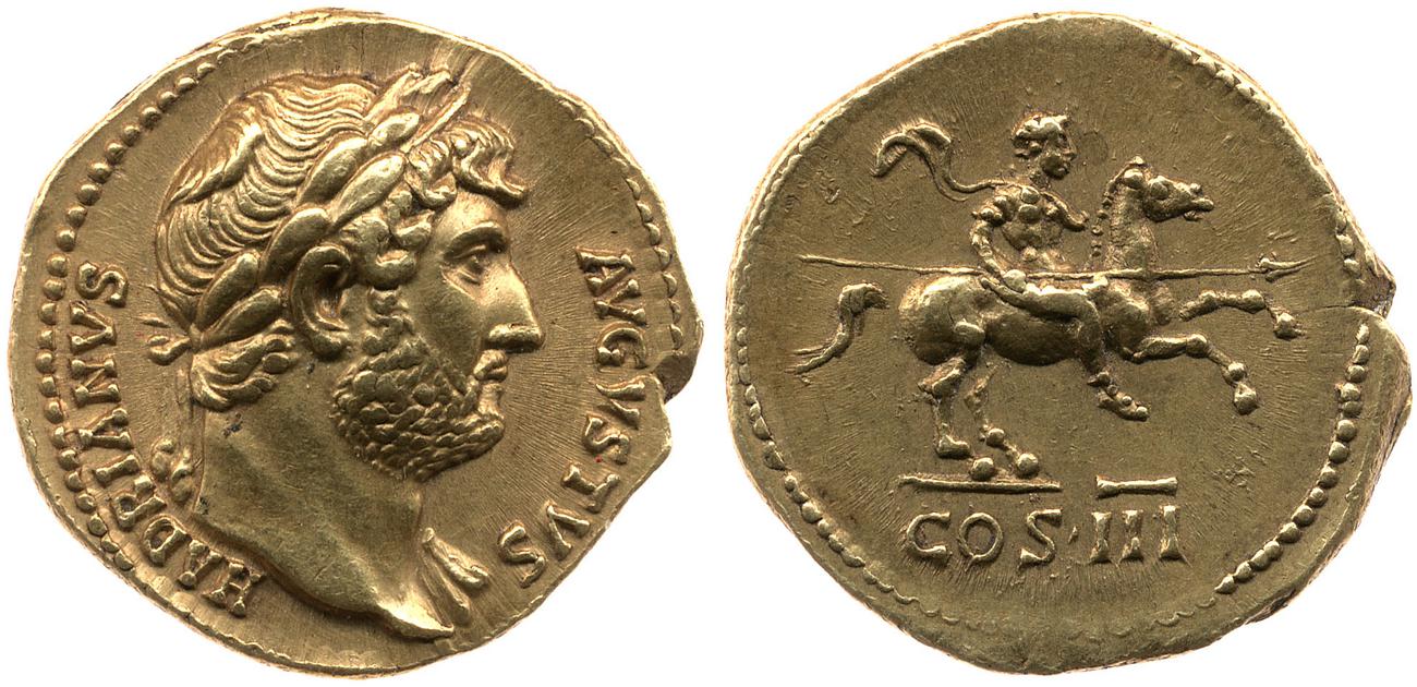 RIC II, Part 3 (second edition) Hadrian 776, аверс, bm
