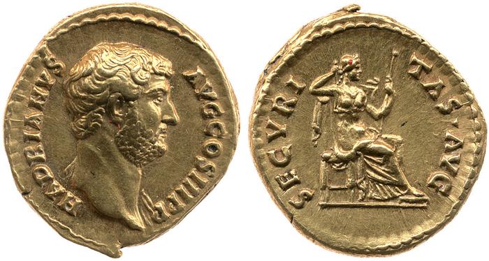 RIC II, Part 3 (second edition) Hadrian 2323, реверс, Британский музей