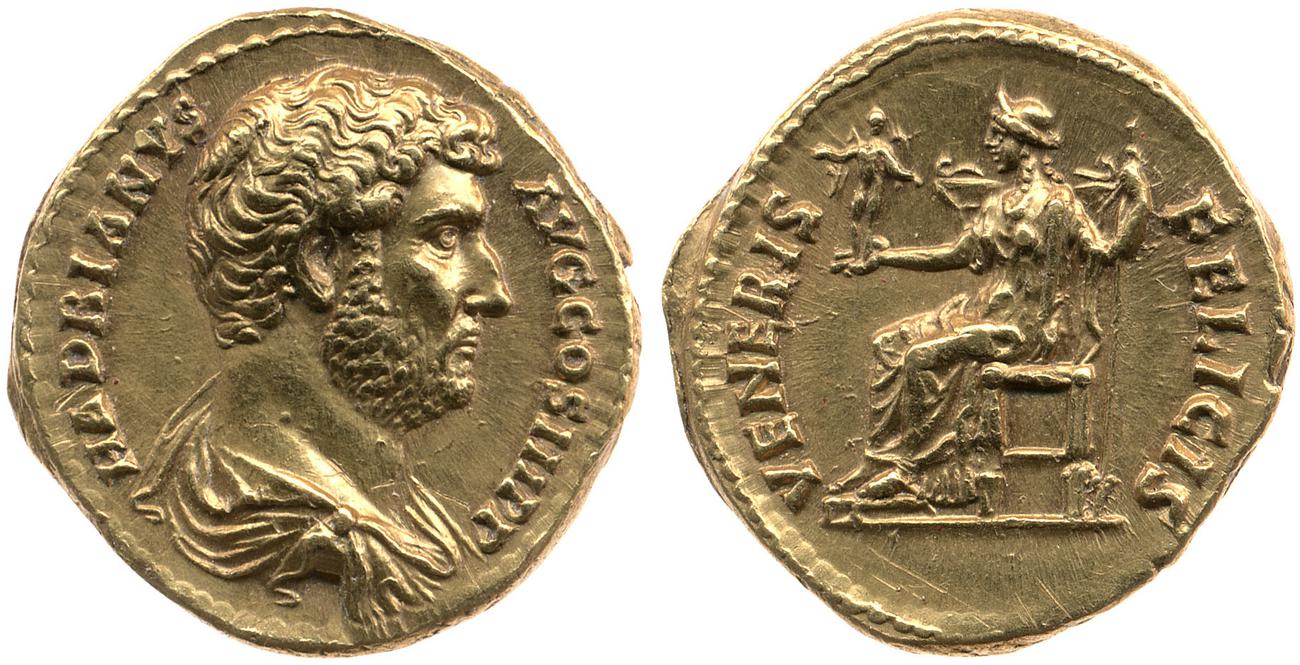 obverse RIC II, Part 3 (second edition) Hadrian 2366