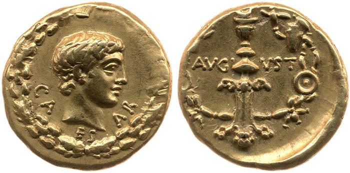 реверс RIC I (second edition) Augustus 539
