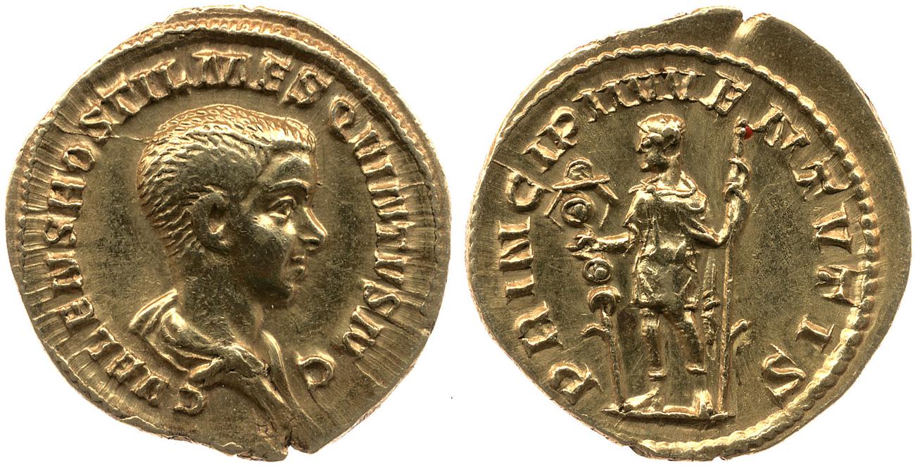 аверс RIC IV Trajan Decius 181B