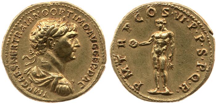 RIC II Trajan 347, реверс, bm