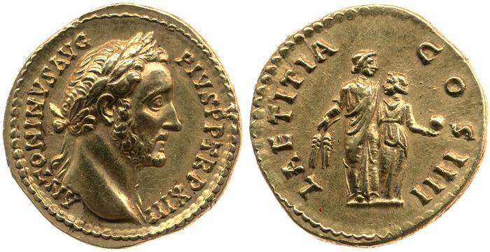 реверс RIC III Antoninus Pius 190