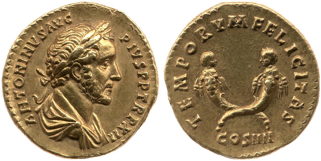 аверс RIC III Antoninus Pius 185B