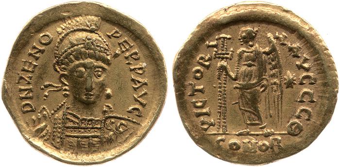 RIC X Zeno (East) 929, реверс, bm
