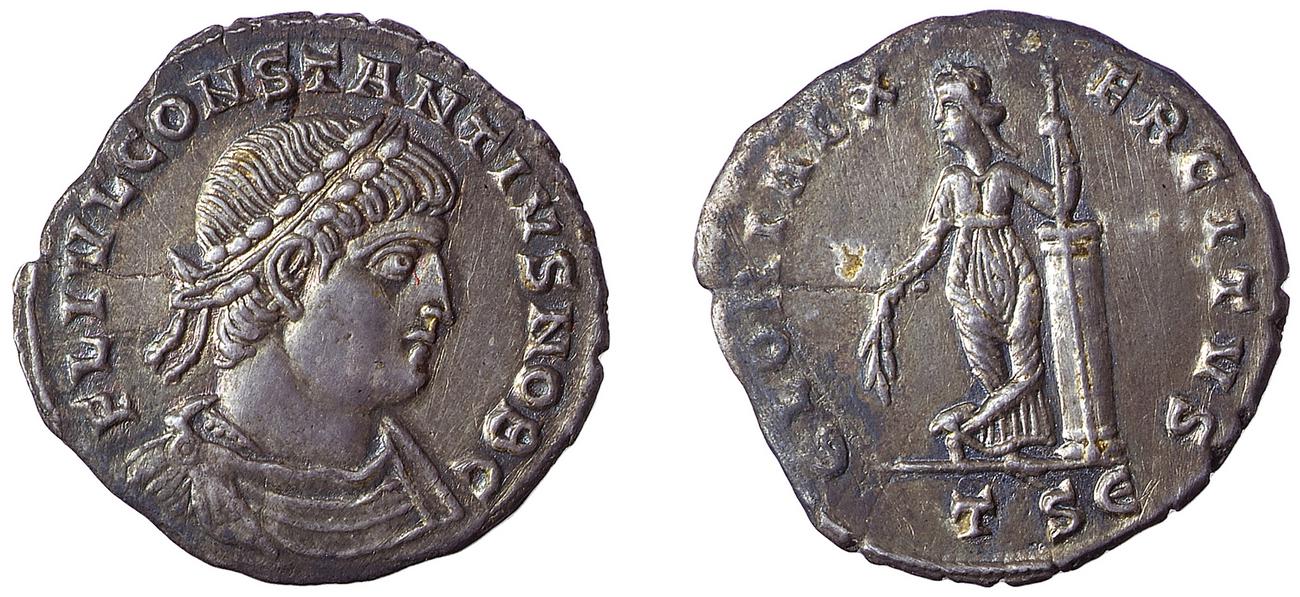 аверс RIC VII Thessalonica 196