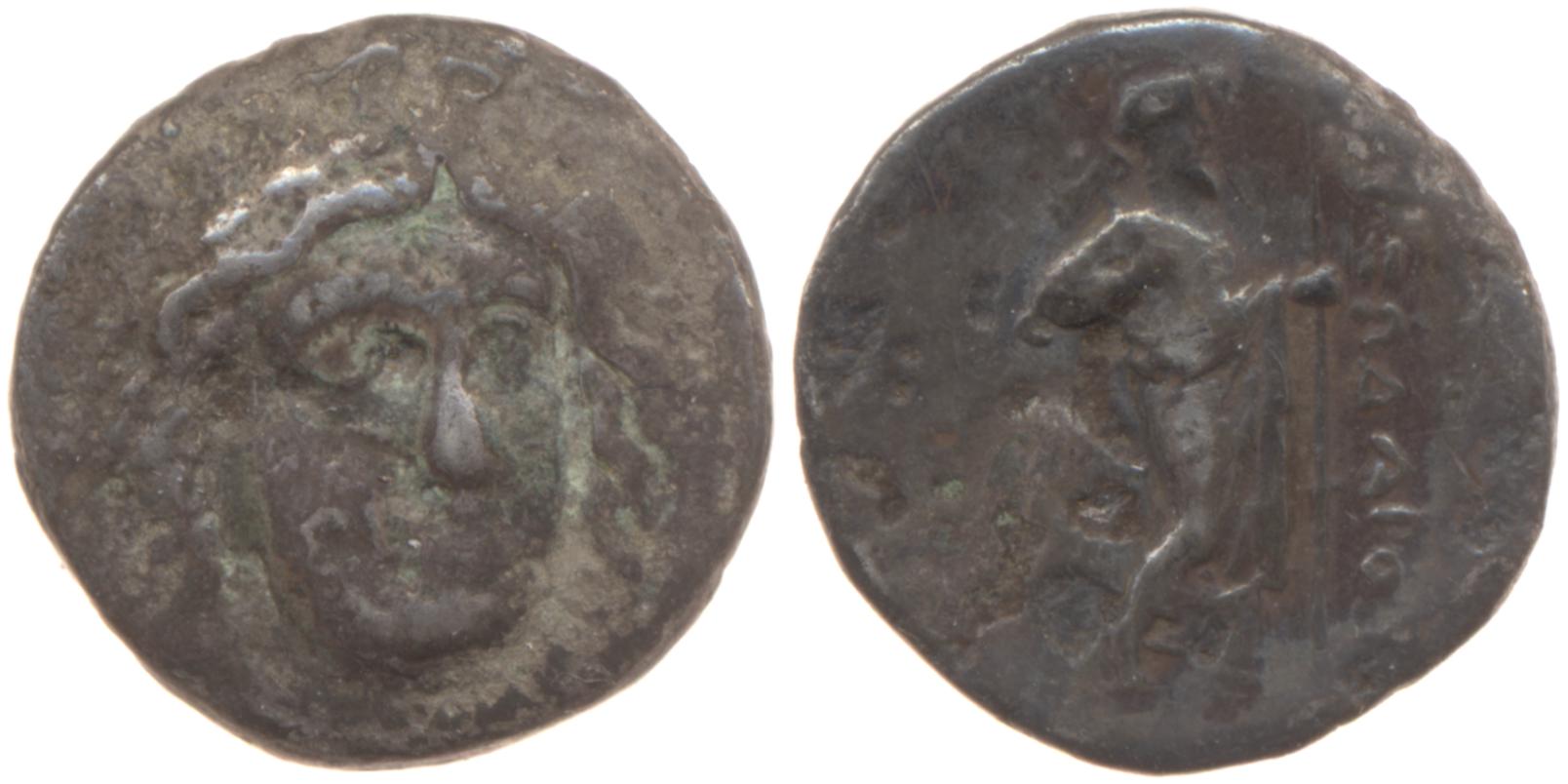 Pixodarus of Caria Halicarnassus Konuk 1998 A1, аверс, Британский музей