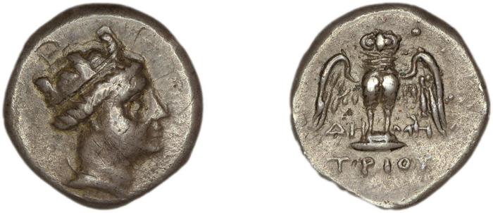 Amisus Waddington 1925 11a, реверс, bm