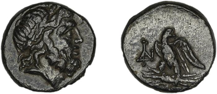 Amisus Waddington 1925 15, реверс, bm