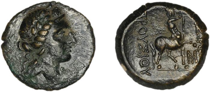 Prusias I of Bithynia Bithynia Waddington 1908 26, реверс, bm
