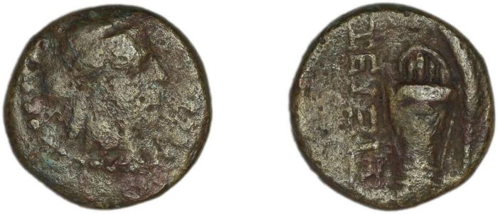Smyrna Milne 1928 Period XVII L, реверс, bm