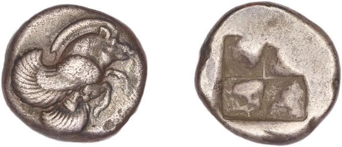 Clazomenae Dengate 1967 IB didrachms, реверс, bm