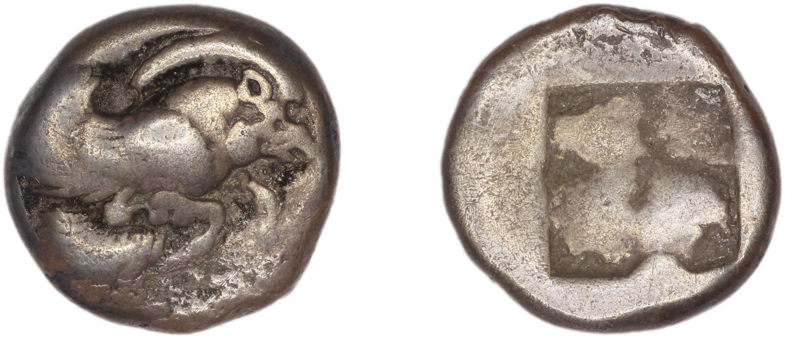 Clazomenae Dengate 1967 IC drachms, аверс, bm