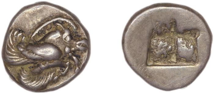 реверс Clazomenae Dengate 1967 II diobols