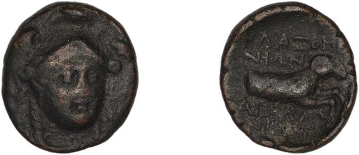 Clazomenae Dengate 1967 IIIR, реверс, bm