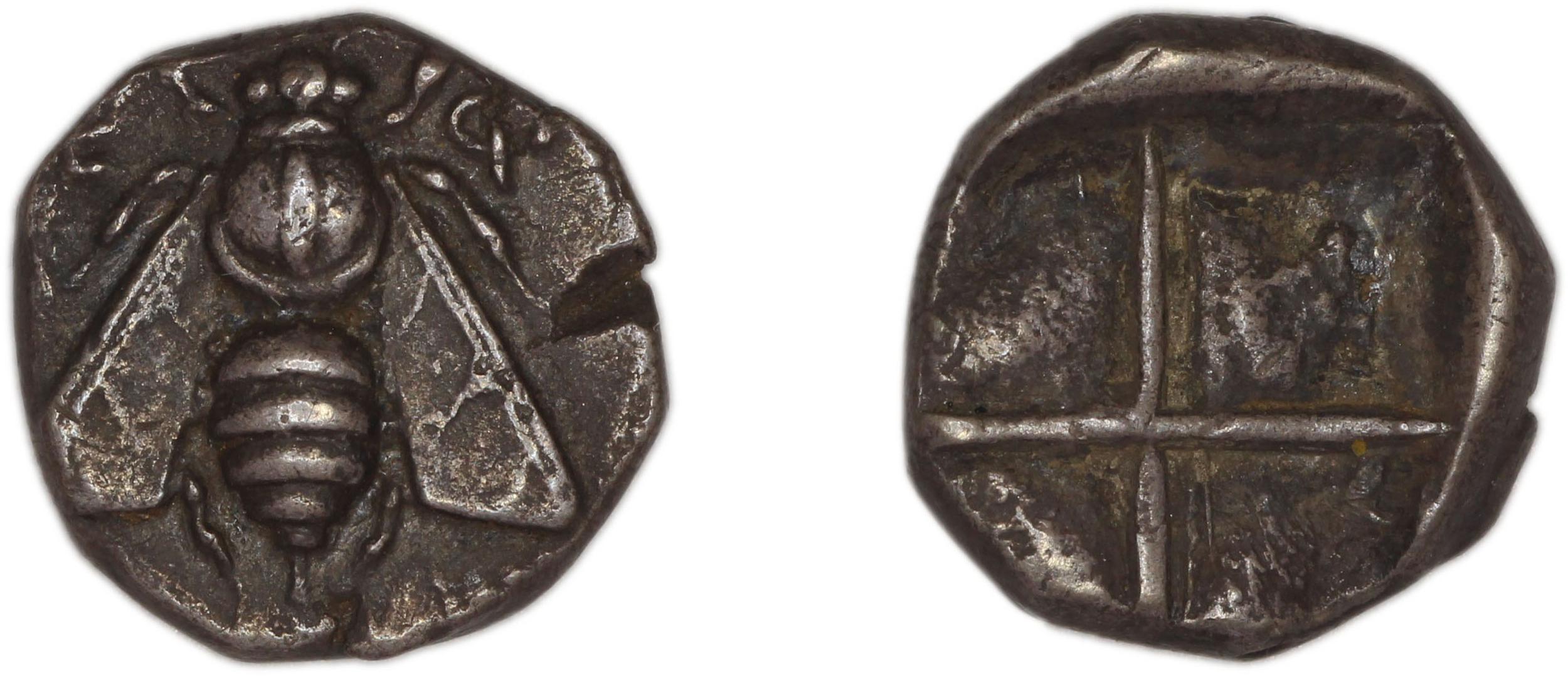 Ephesus Kinns and Holt 2023 Period I, AR I-II, аверс, Британский музей