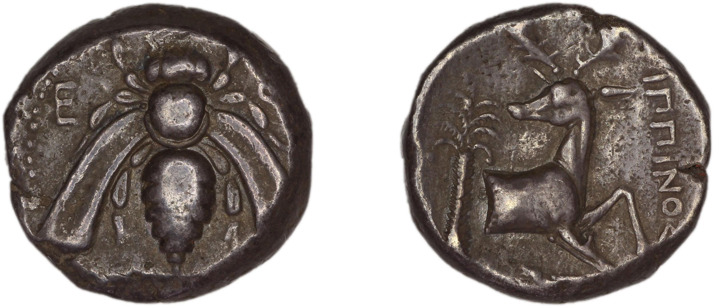 Ephesus Kinns and Holt 2023 Period I, AR VII, аверс, Британский музей