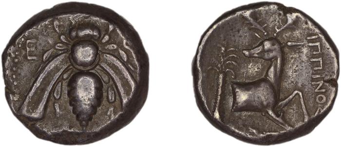 Ephesus Kinns and Holt 2023 Period I, AR VII, реверс, Британский музей