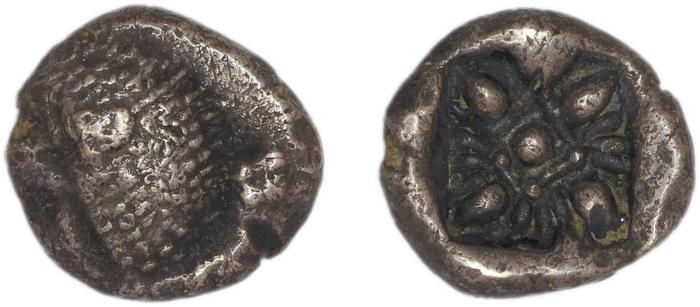 Miletus Babelon 1907 429, реверс, bm
