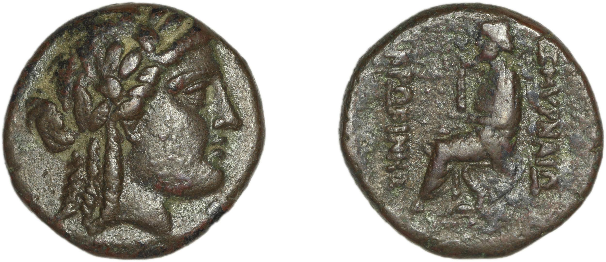 Smyrna Milne 1927 Period X J, аверс, bm