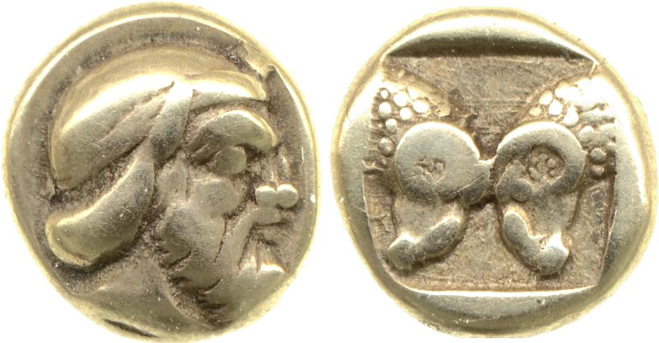 Mytilene Bodenstedt 1981 Series 3.37, аверс, Британский музей