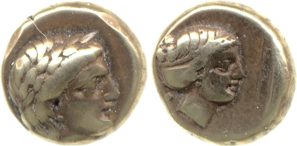 Mytilene Bodenstedt 1981 Series 5.100, аверс, Британский музей
