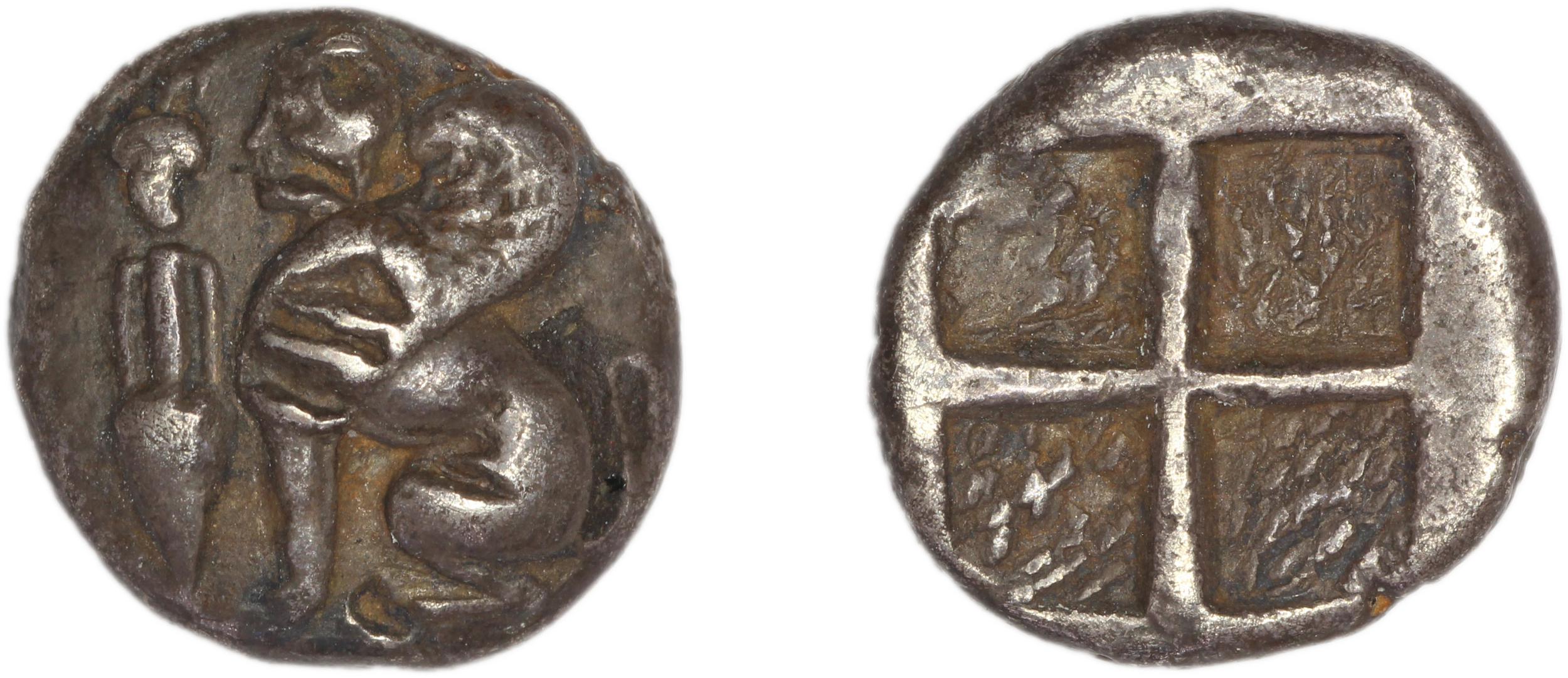 Chios Hardwick 1991 Chian 410-380 ar, аверс, Британский музей