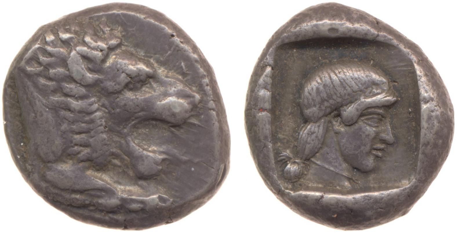 Cnidus Cahn 1970 Series IV, аверс, bm