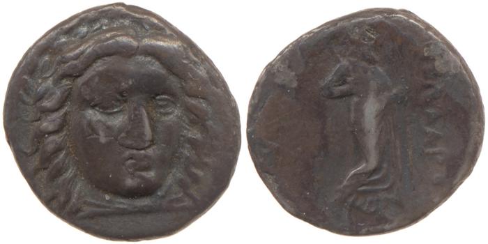 Pixodarus of Caria Halicarnassus Konuk 1998 A1, реверс, Британский музей