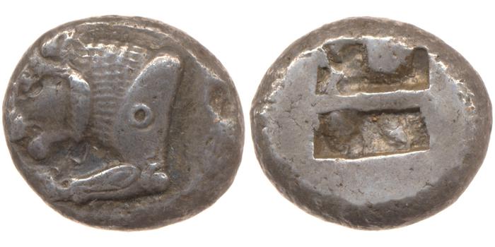 Mylasa Babelon 1907 735-40, реверс, Британский музей