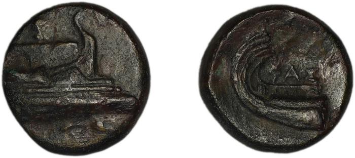 Phaselis Heipp-Tamer 1993 AE 1, реверс, bm