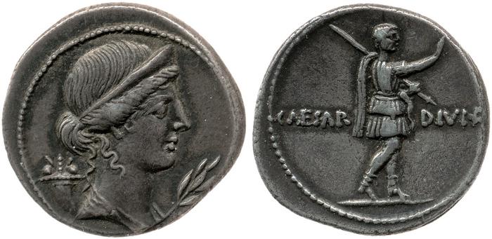 RIC I (second edition) Augustus 253, реверс, bm
