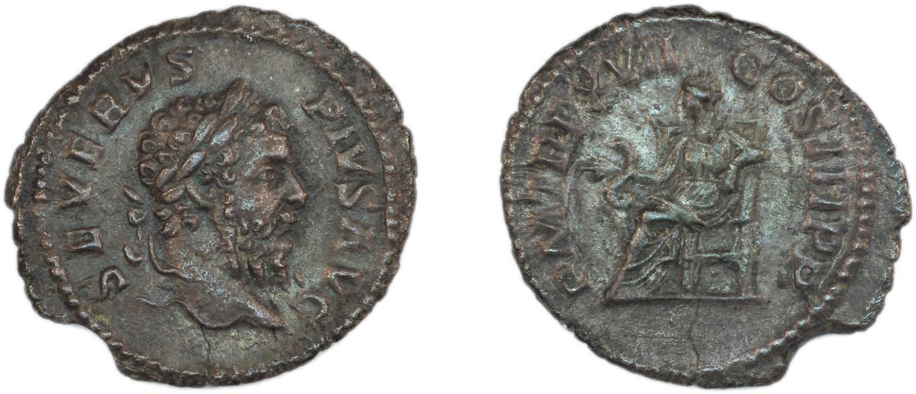 obverse RIC IV Septimius Severus 230