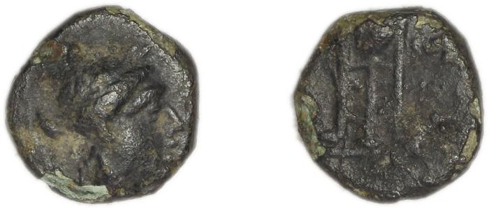 Smyrna Milne 1923 Period I B, реверс, bm