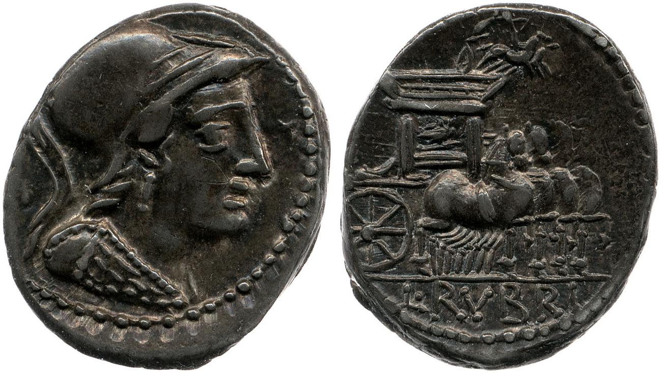 RRC 348/3, аверс, bm