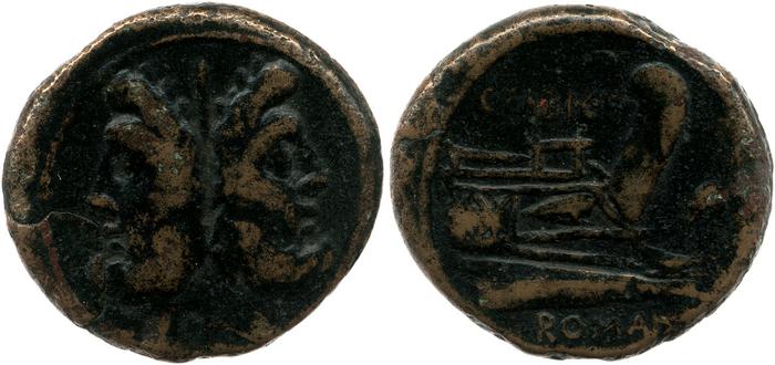 RRC 322/2, реверс, Британский музей