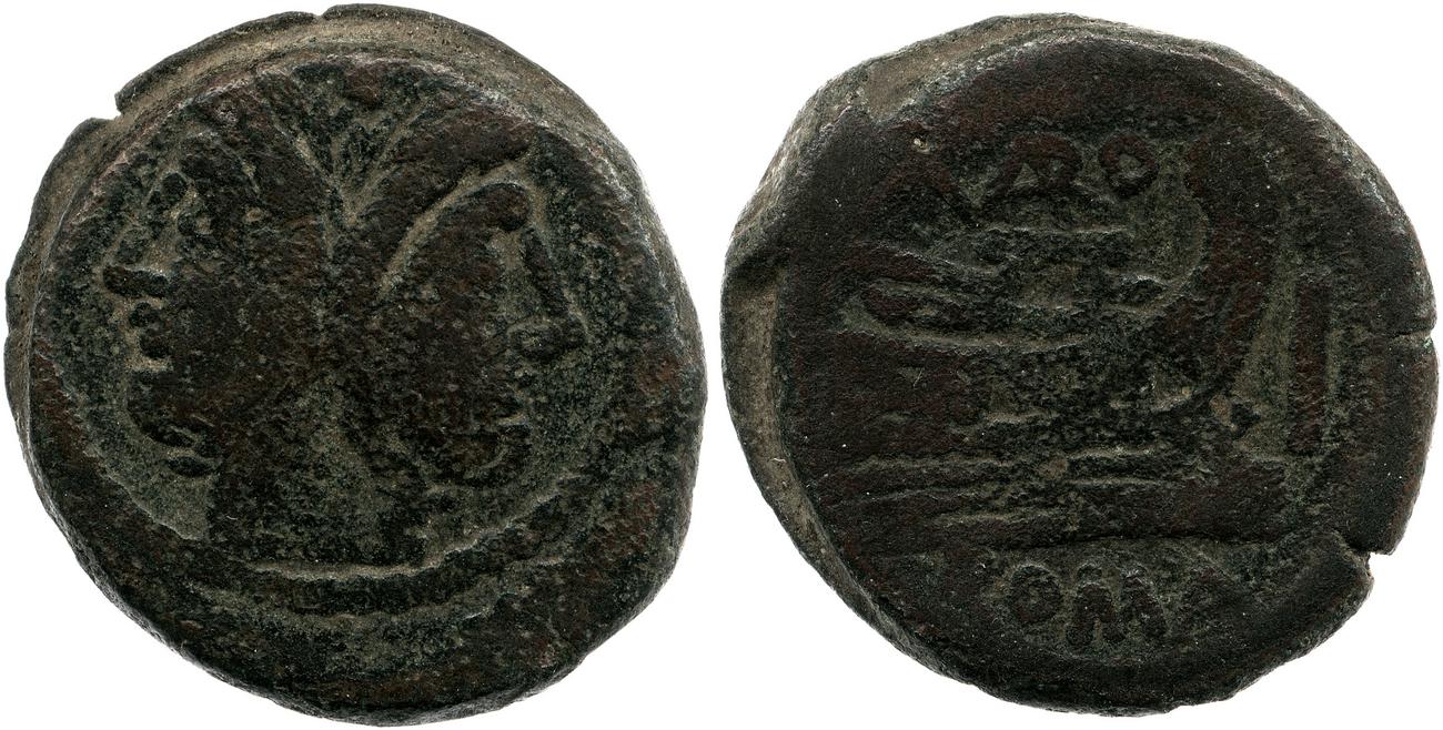 RRC 185/1, аверс, bm