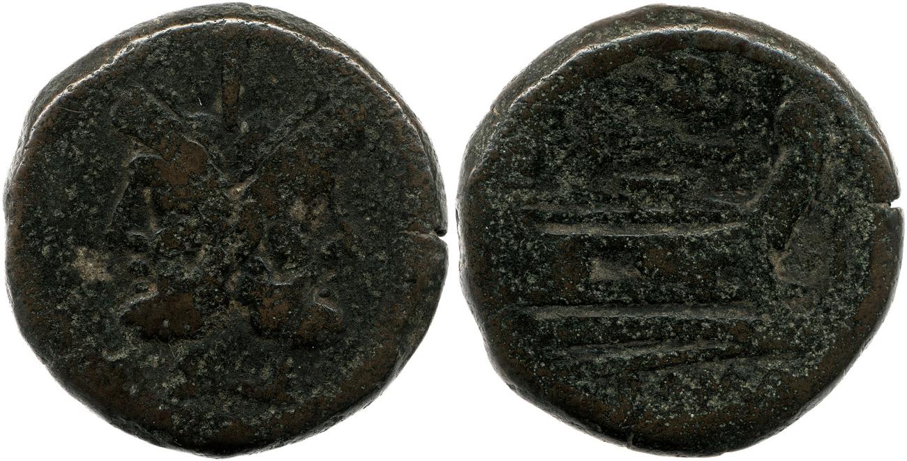 obverse RRC 117B/1