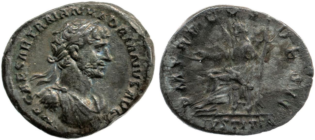 obverse RIC II, Part 3 (second edition) Hadrian 86