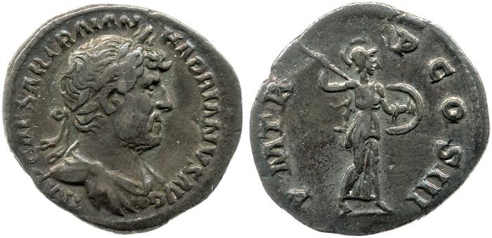 реверс RIC II, Part 3 (second edition) Hadrian 519