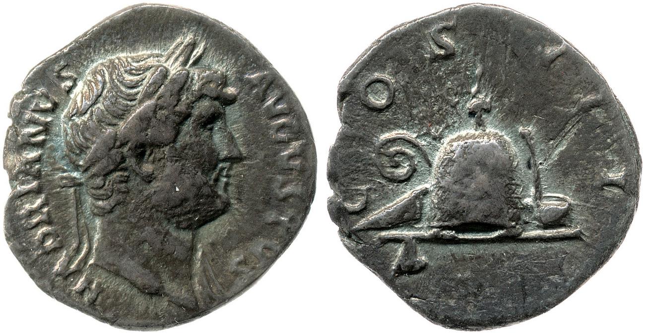 obverse RIC II, Part 3 (second edition) Hadrian 803
