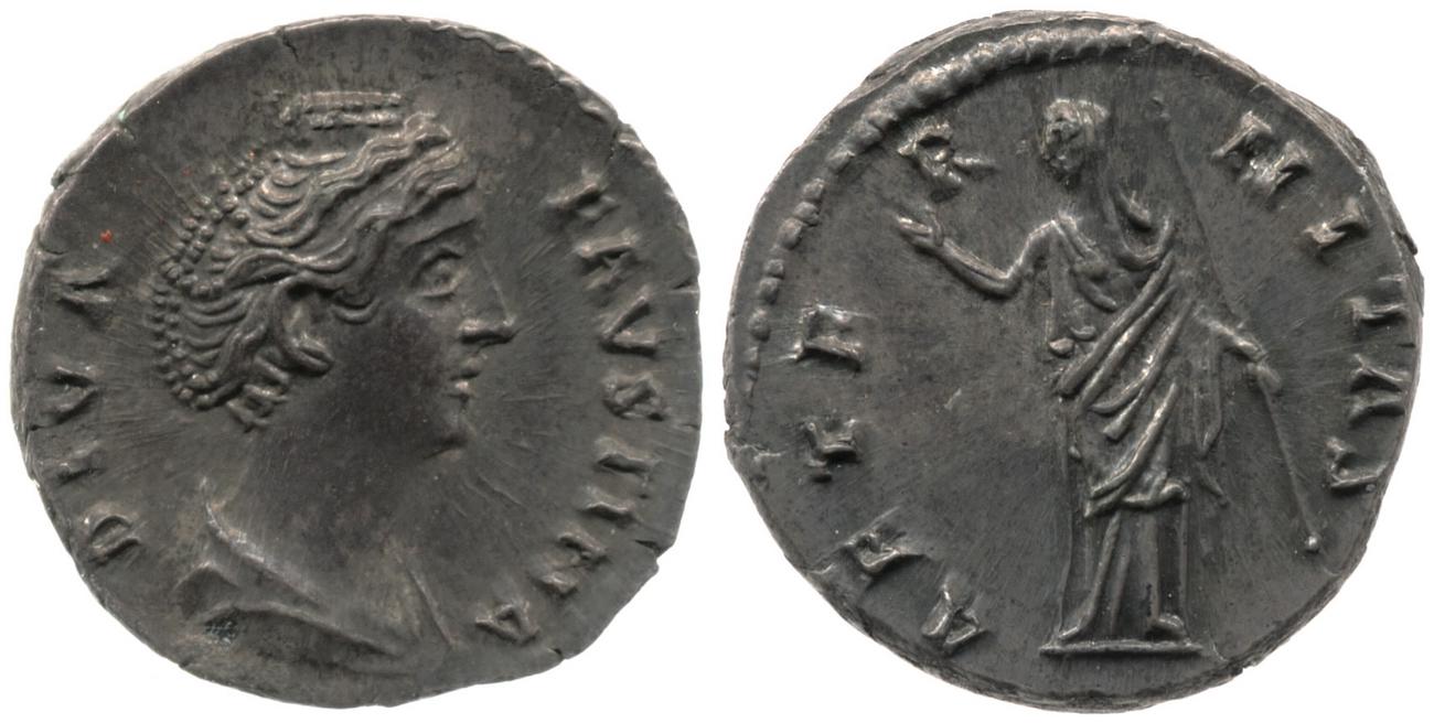 RIC III Antoninus Pius 344, аверс, Британский музей
