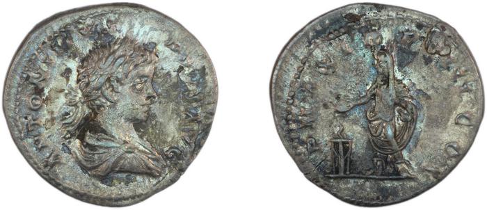 RIC IV Caracalla 344a, реверс, bm