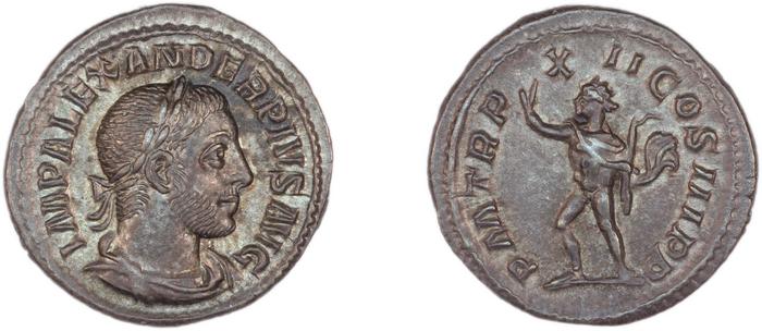 реверс RIC IV Severus Alexander 120