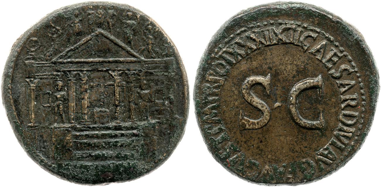 RIC I (second edition) Tiberius 67, аверс, bm