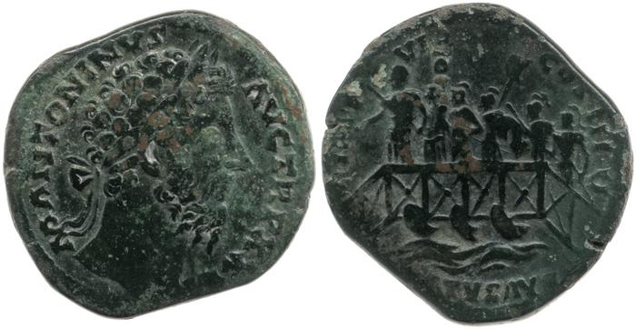 реверс RIC III Marcus Aurelius 1047
