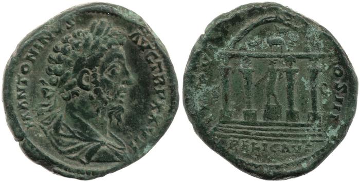 реверс RIC III Marcus Aurelius 1074