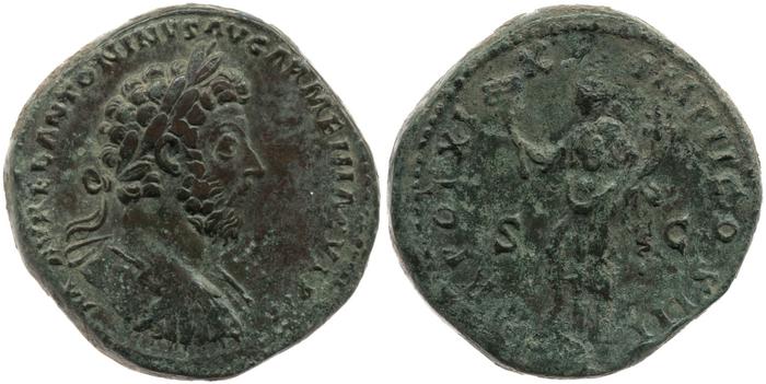 RIC III Marcus Aurelius 902, реверс, Британский музей